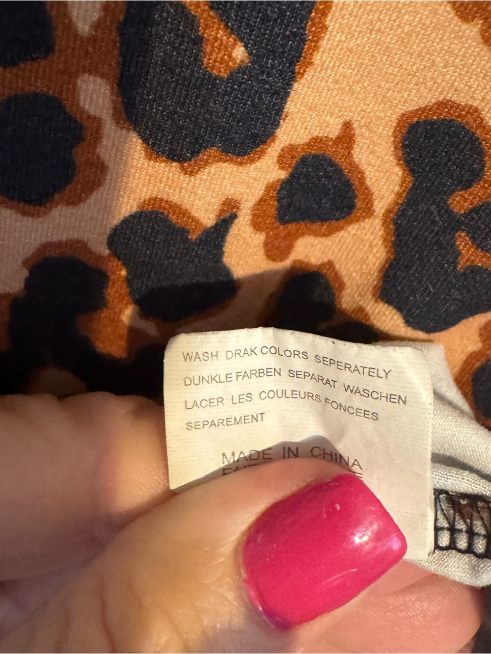 FALL!! Leopard Print Long Sleeve Top - PLUS: 2X #9 - Picture 6 of 8